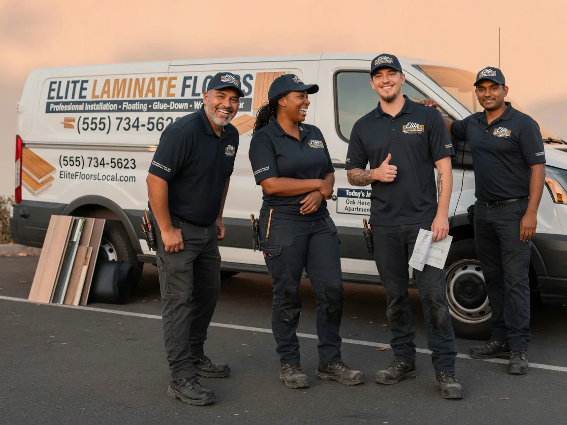 Laminate flooring installation company in Alger, OH